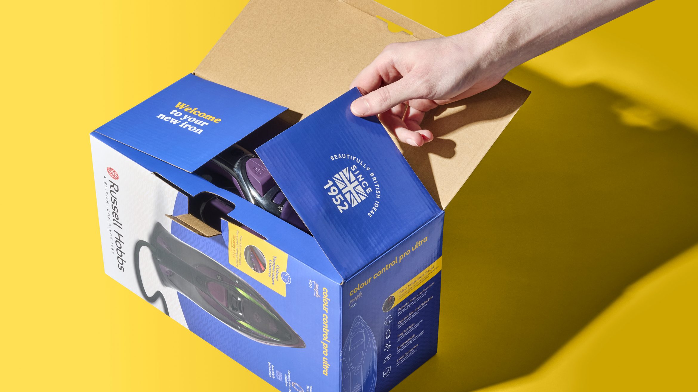Russell Hobbs packaging