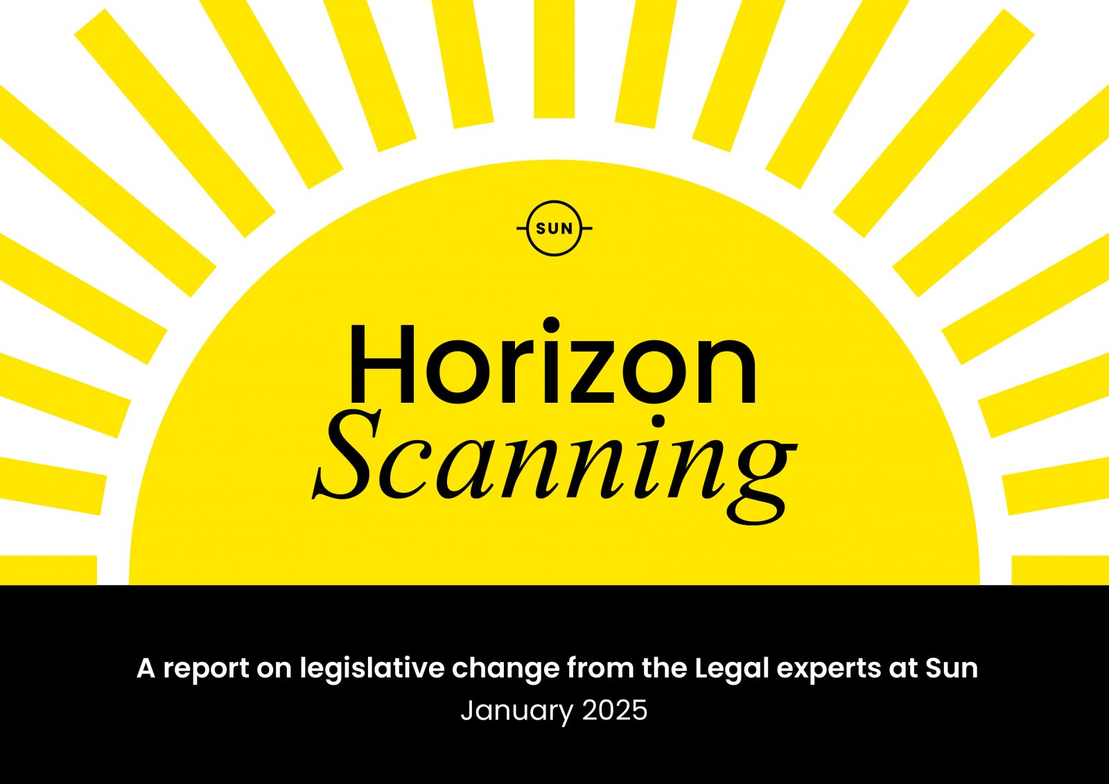 Horizon Scanning Report January 2025 Sun Branding