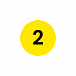 Yellow circle with black number_2