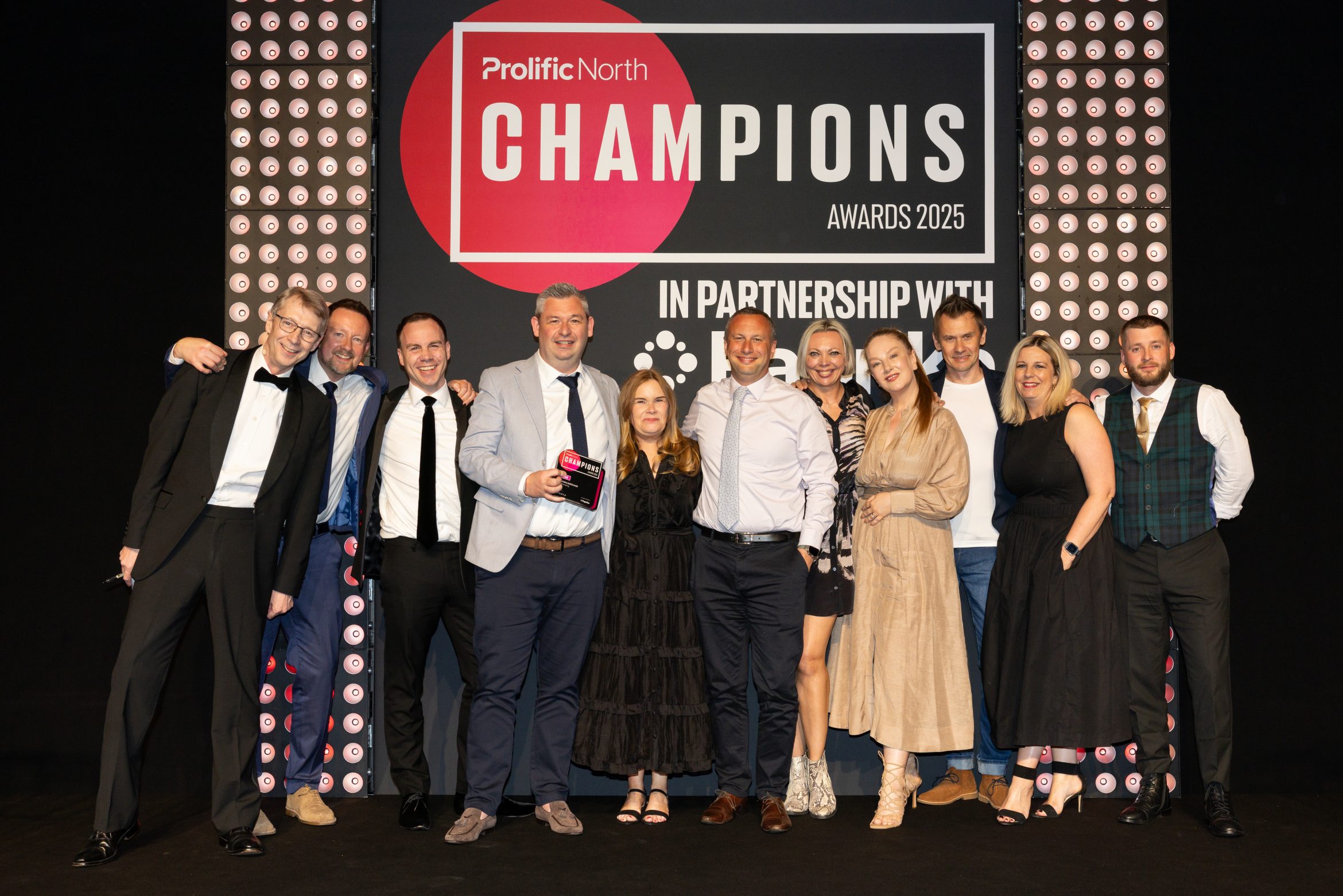 Image of Sun Branding's Senior team at Prolific North Champions