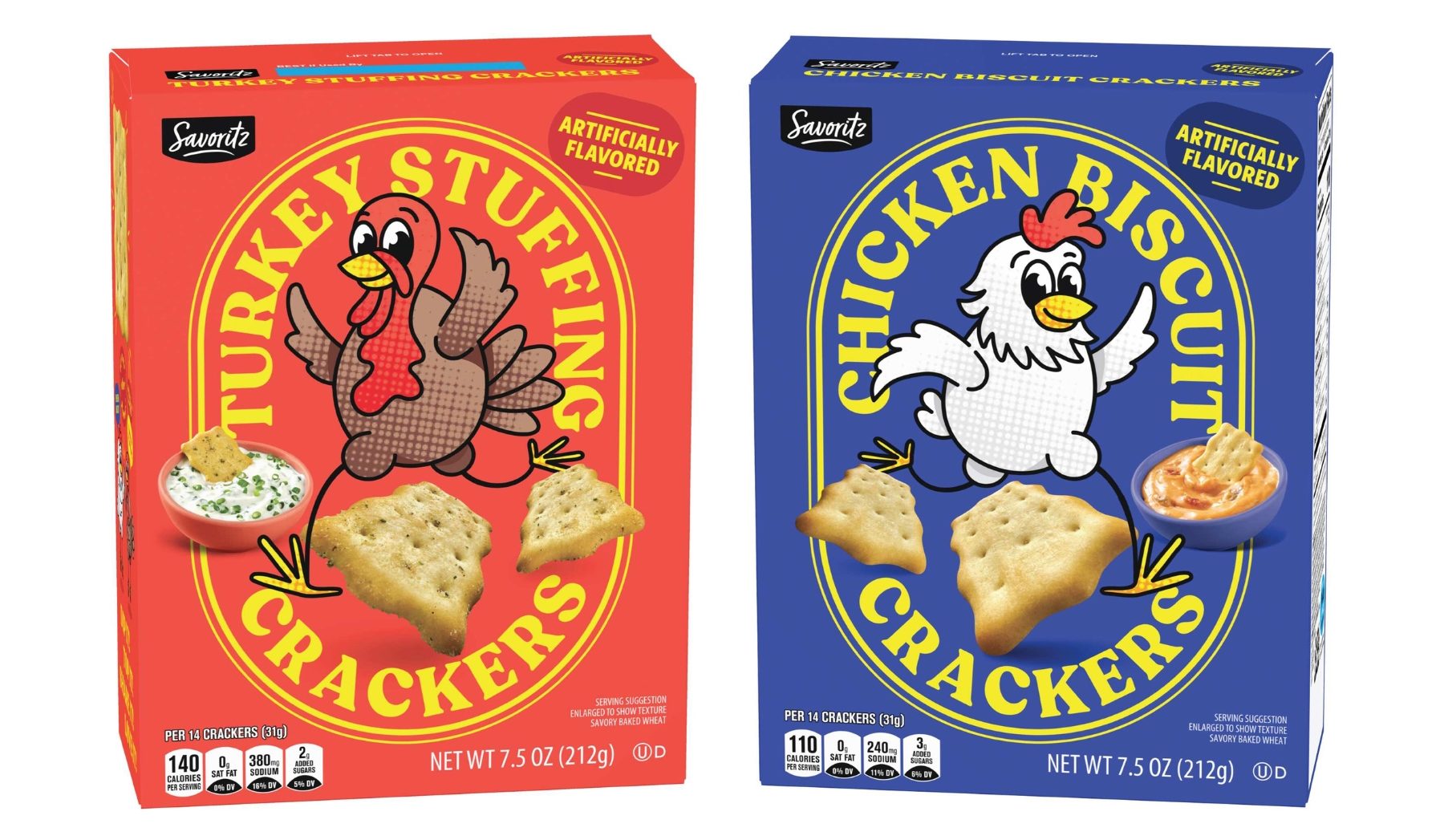 Image of ALDI US Thanksgiving Crackers packaging designed by Sun Branding